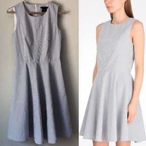 Armani Exchange: Seersucker Dress
